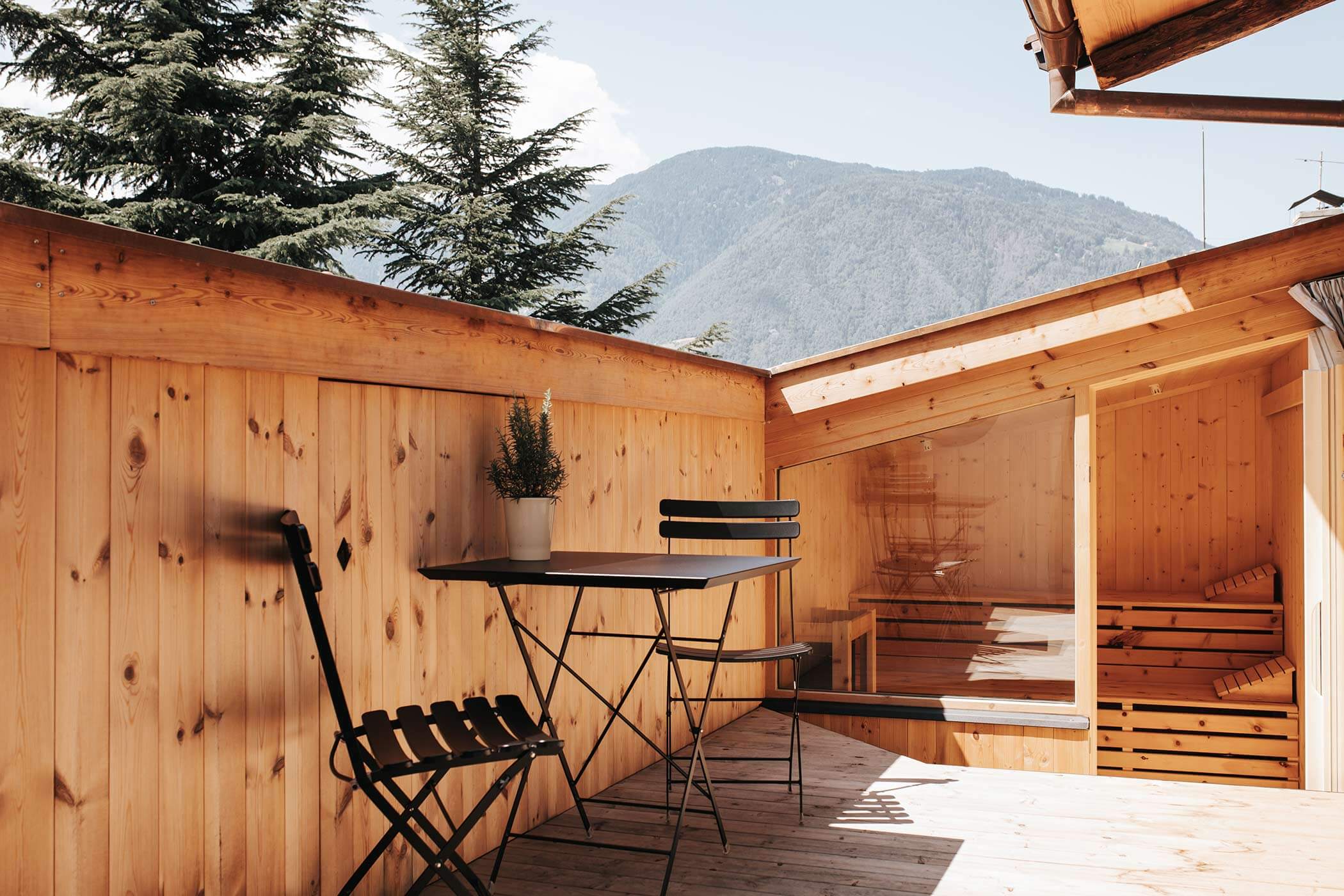 Apartment Turm - Balkon